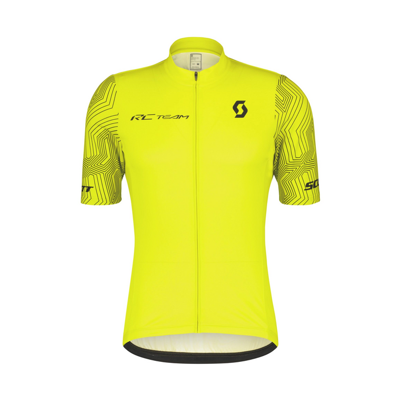 Scott RC Team 10 Short Sleeve Cycling Shirt Sulphur Yellow