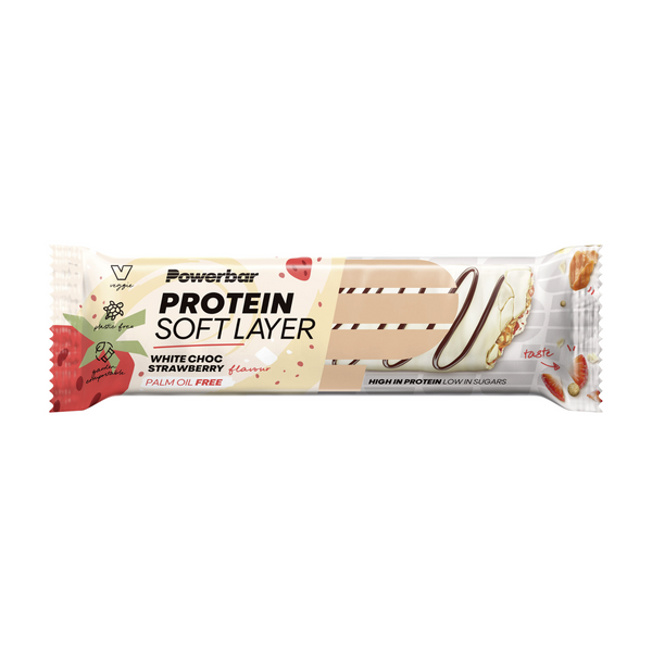 Powerbar - Protein Bar Soft Layer- White Chocolate Strawberry
