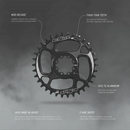 Csixx - Shimano Direct Oval Chainring (Various sizes)