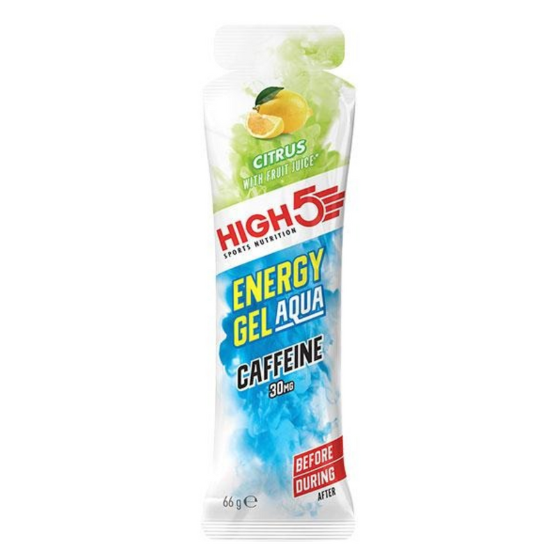 High 5 Energy Gel Aqua Caffeine Hit Citrus