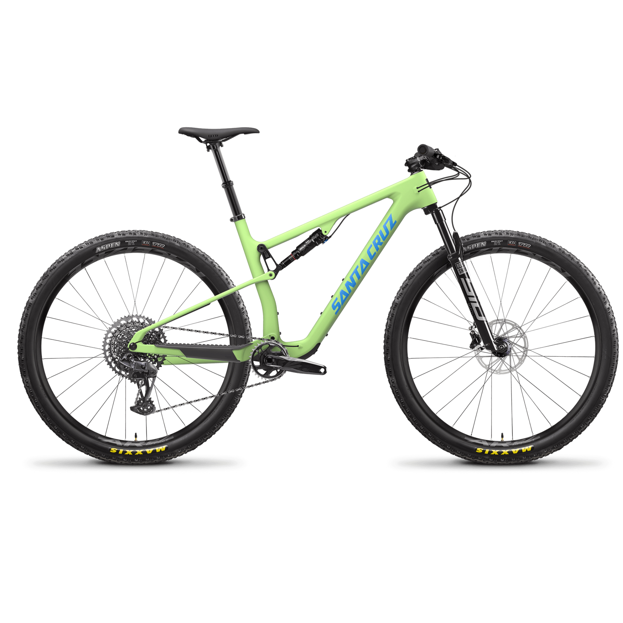 Santa Cruz Blur C GX AXS Build 2023 Sea Foam Green