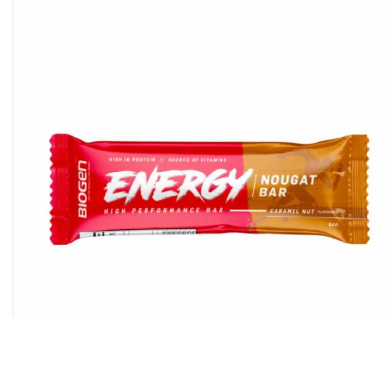 Biogen - Energy Nougat Bar - Caramel Nut