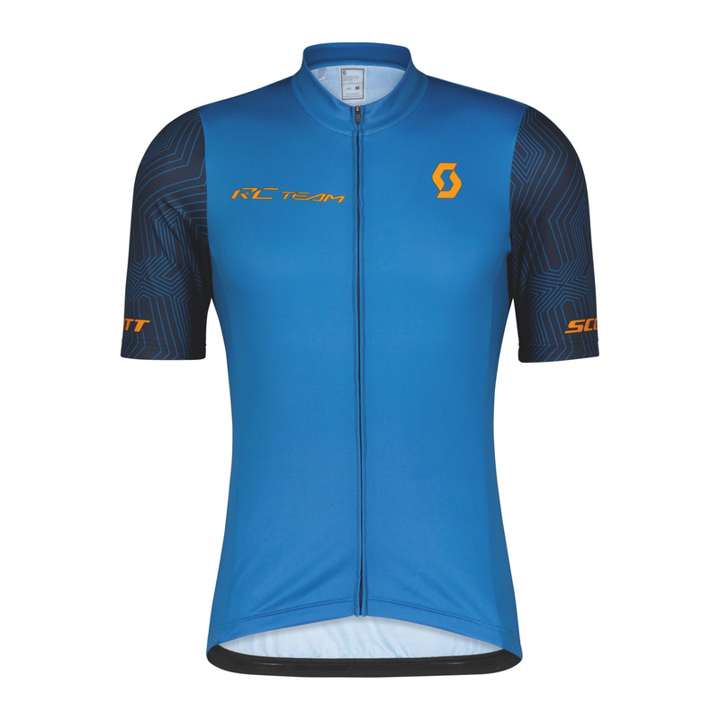 Scott RC Team 10 Short Sleeve Cycling Shirt Storm Blue