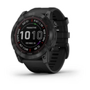 Garmin- Fenix 7X Sapphire Solar Black Titanium