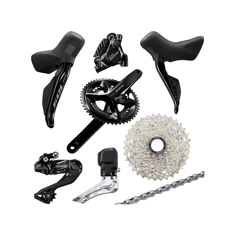 Shimano 105 Groupset R7100 Di2 2x12 Speed