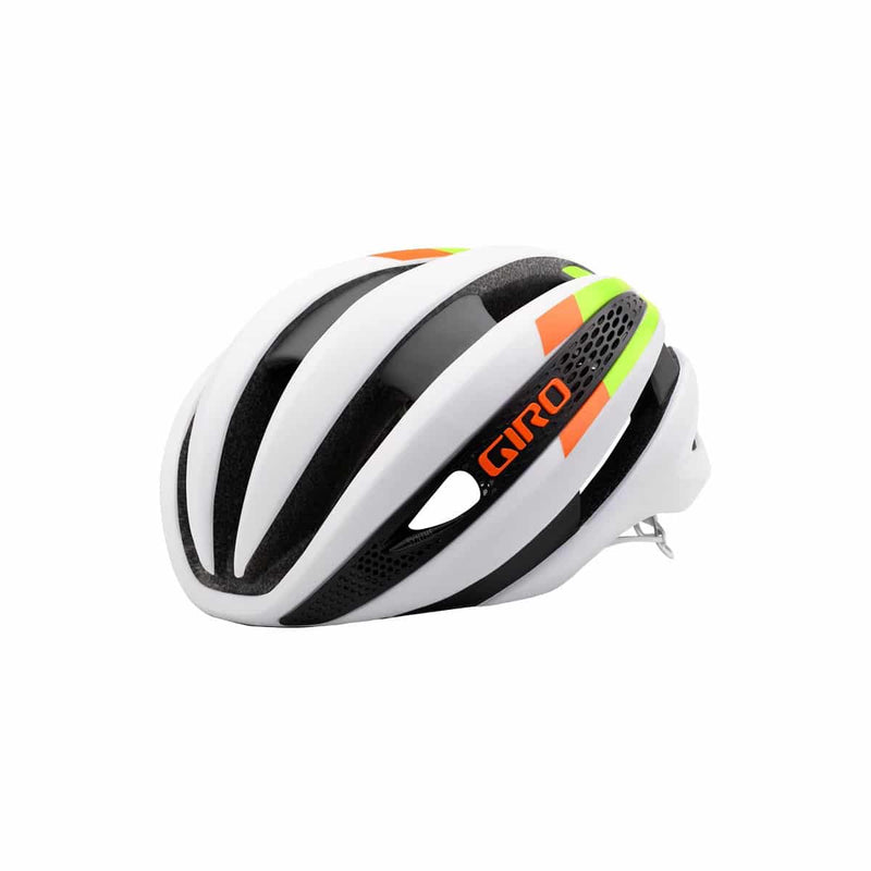 Giro - Synthe MIPS White, Lime and Orange Helmet