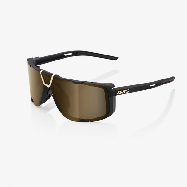 100% Eastcraft Soft Tact Black, Gold Mirror Lens