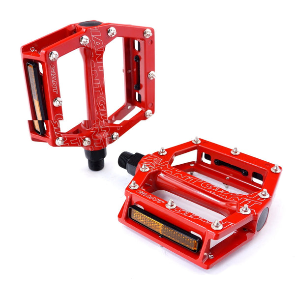 giant platform pedals Giant Core MTB Pedals Red