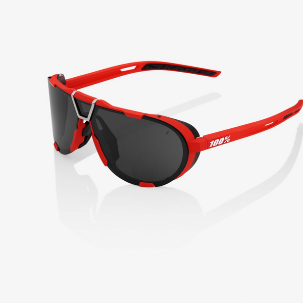 100% Westcraft Soft Tact Red, Black Mirror Lens